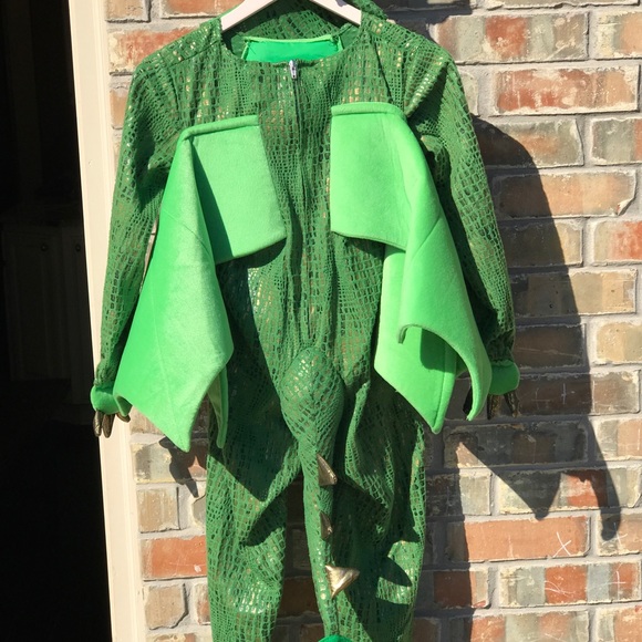 Pottery Barn Kids Costumes Pottery Barn Kids Green Dragon Costume